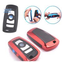 CUSTODIA CALOTTA CHIAVE BMW QUADRATA IN ROSSO