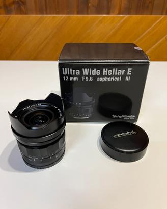 Voigtlander 12mm Sony