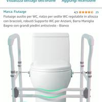 rialzo per sedile Wc