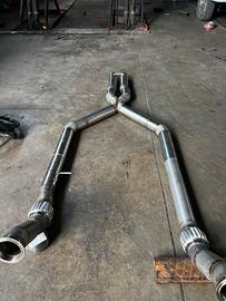 Scarico stelvio quadrifoglio