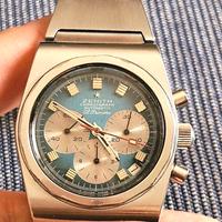 ZENITH A782 EL PRIMERO Tiffany Dial 1972 ICONS