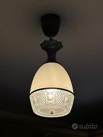 Lampadario vintage fine anni 60