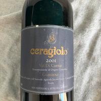 Vino ceragiolo 2001 ciliegiolo