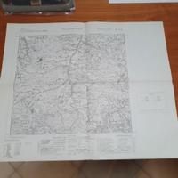 Mappa militare IGM   scala 1/25000  Frassinoro