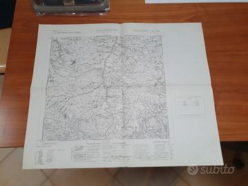 Mappa militare IGM   scala 1/25000  Frassinoro