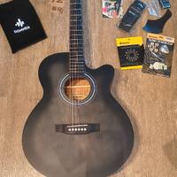 Chitarra acustica cutaway Donner