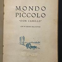 LIBRO GUARESCHI  MONDO PICCOLO DON CAMILLO 1949