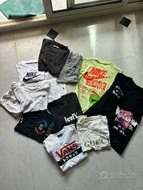 Lotto abbigliamento t-shirt