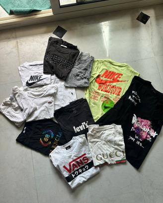 Lotto abbigliamento t-shirt