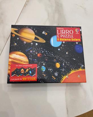 Libro e puzzle sistema solare - Usborne