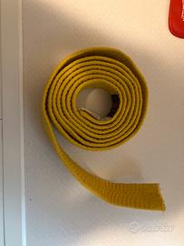 Cintura di Karate, gialla