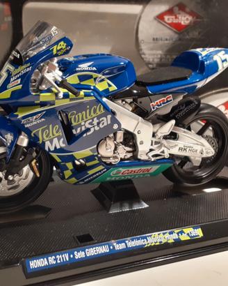 Lotto 9 modellini moto Guiloy 1:10 MotoGP
