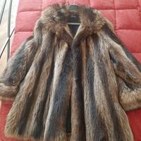 pelliccia volpe grigia