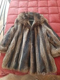 pelliccia volpe grigia