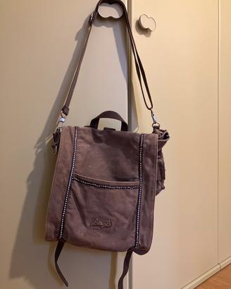 Borsa Zaino LiuJo originale in tela e strass