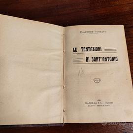 le tentazioni di Sant'Antonio Flaubert ed. 1926