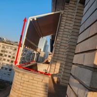 Tenda da balcone a capanno Beige Tempotest Manuale