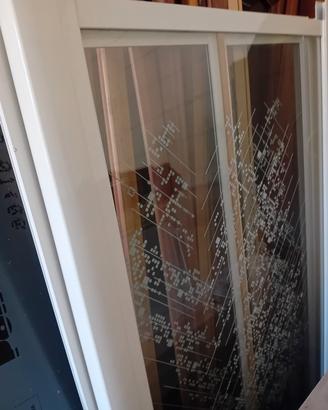 Box doccia angolo retto 90x90 vetri cristalllo