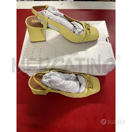SCARPE DONNA GEOX GIALLO CHIARO