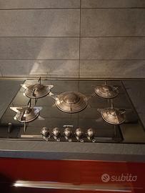 Piano cottura in cristallo Smeg - Renzo Piano