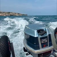 Motore marino evinrude + gommone