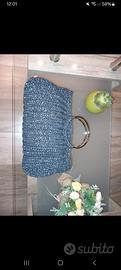 borsa con fettuccia 
