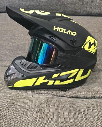 casco cross taglia 56-58