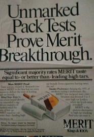 Merit Pubblicità vintage anni 1982