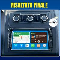 Volkswagen Touran 8 pollici Autoradio android +KIT