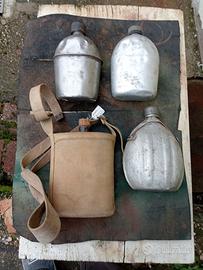 elmetto ww1 no lotto borracce ww2