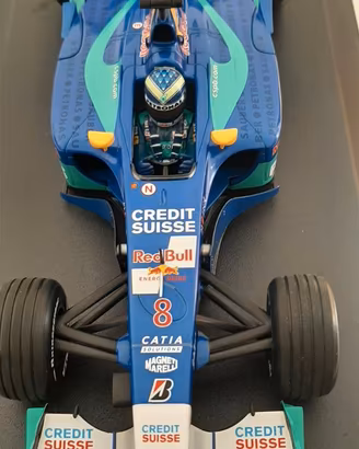 F1 Felipe Massa: 1:18+box+foto firmata a mano