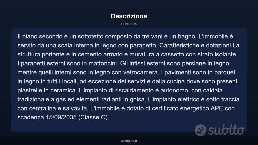Appartamento – Fabriano, Piano, Ancona - Vista 5