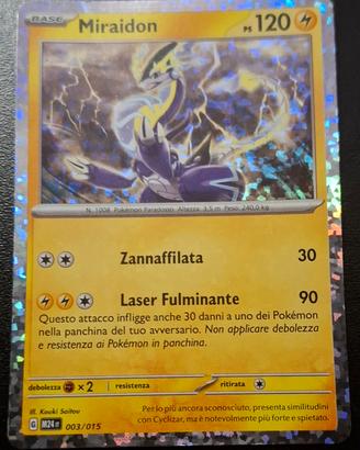 Miraidon Zannaffilata Laser Fulminante