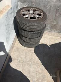 Gomme E195/55 R16 usate in buone condizioni+cerchi