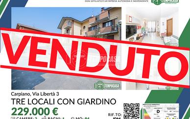 TRE LOCALI CON GIARDINO E BOX DOPPIO!