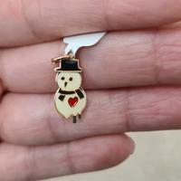 Ciondolo DoDo Pupazzo di Neve in Oro 9 kt