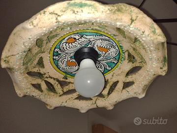 LAMPADARIO A BILANCIERE MODELLO CALTAGIRONE