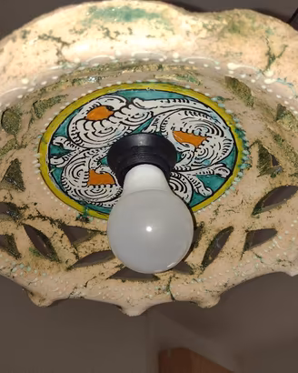 LAMPADARIO A BILANCIERE MODELLO CALTAGIRONE