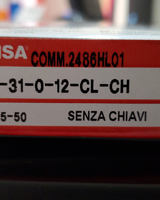 Cilindro europeo Cisa RS3 + 19 chiavi