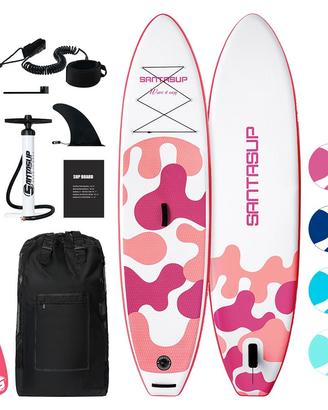 TAVOLA SUP GONFIABILE "SANTASUP" ROSA 320X81X15 CM