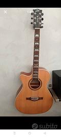 Chitarra Acustica Mancina come Nuova+custodia