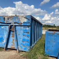 CONTAINER SCARRABILE USATO A CIELO APERTO