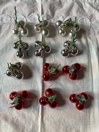 Palline di Natale a grappolo