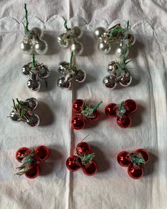Palline di Natale a grappolo