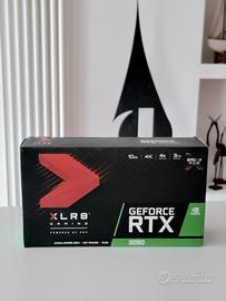 RTX 3080 PNY + SSD 2TB (98%) + PSU 750W + 3x Fan