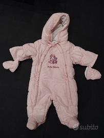 tutina termica per neonata 6/9 mesi