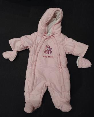 tutina termica per neonata 6/9 mesi