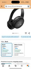 Bose QuietComfort SC Headphones Cuffie