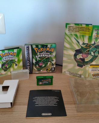 Lotto Pokemon Smeraldo Originale Gameboy + Manuali