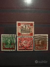 Francobolli Belgio 1921 us